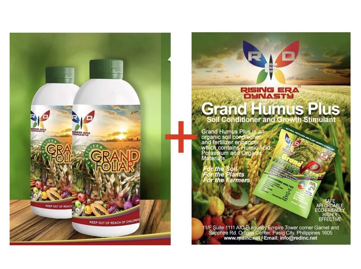 Grand Humus Grand Humus Plus + Grand Foliar Fertilizer | Lazada PH