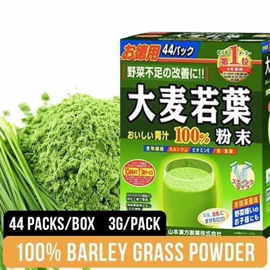 YAMAMOTO Kanpo Aojiru Young Barley Grass Powder Yamakan (3g x 44
