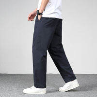 Spordela | Loose Straight Cotton Casual Pants