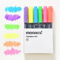 Monami | Gentle Fluorescent Marking Pen 18 Colors