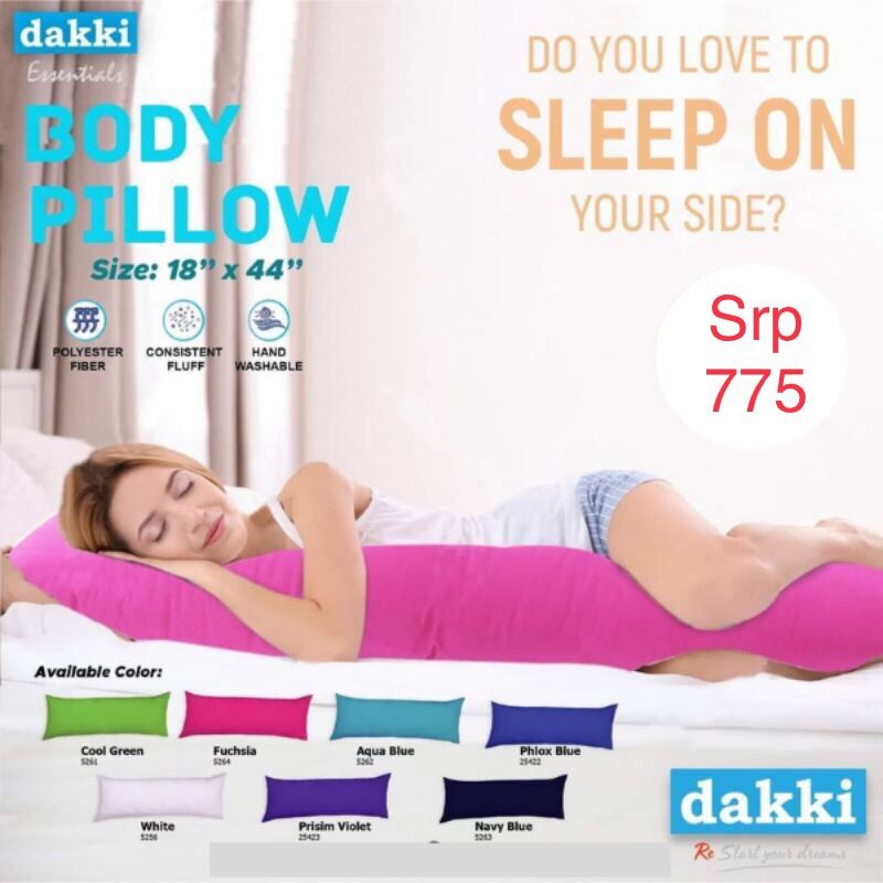 dakki body pillow