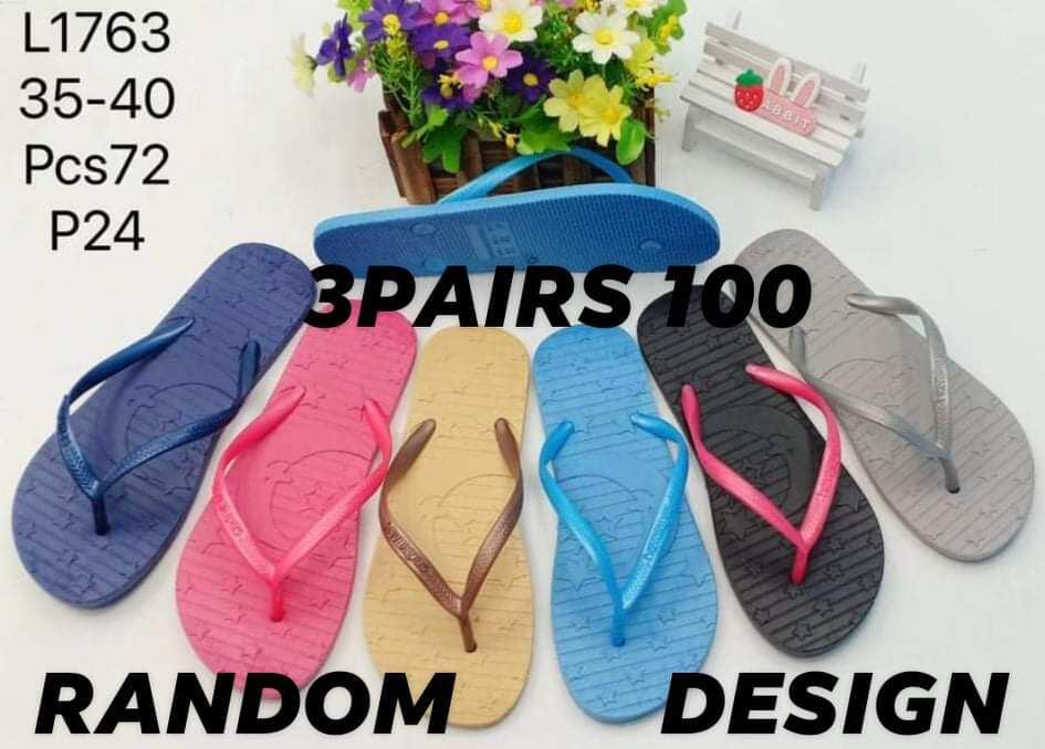 3Pairs 100 Slippers For Women Lazada PH
