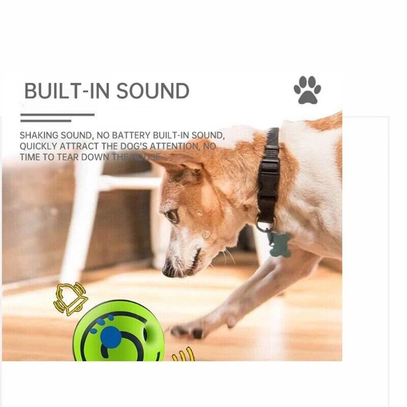 Pet Balls Cat Dog Animal Teething Balls Battery-Free Self-Heeling Weird Balls Training Pet Toys. 