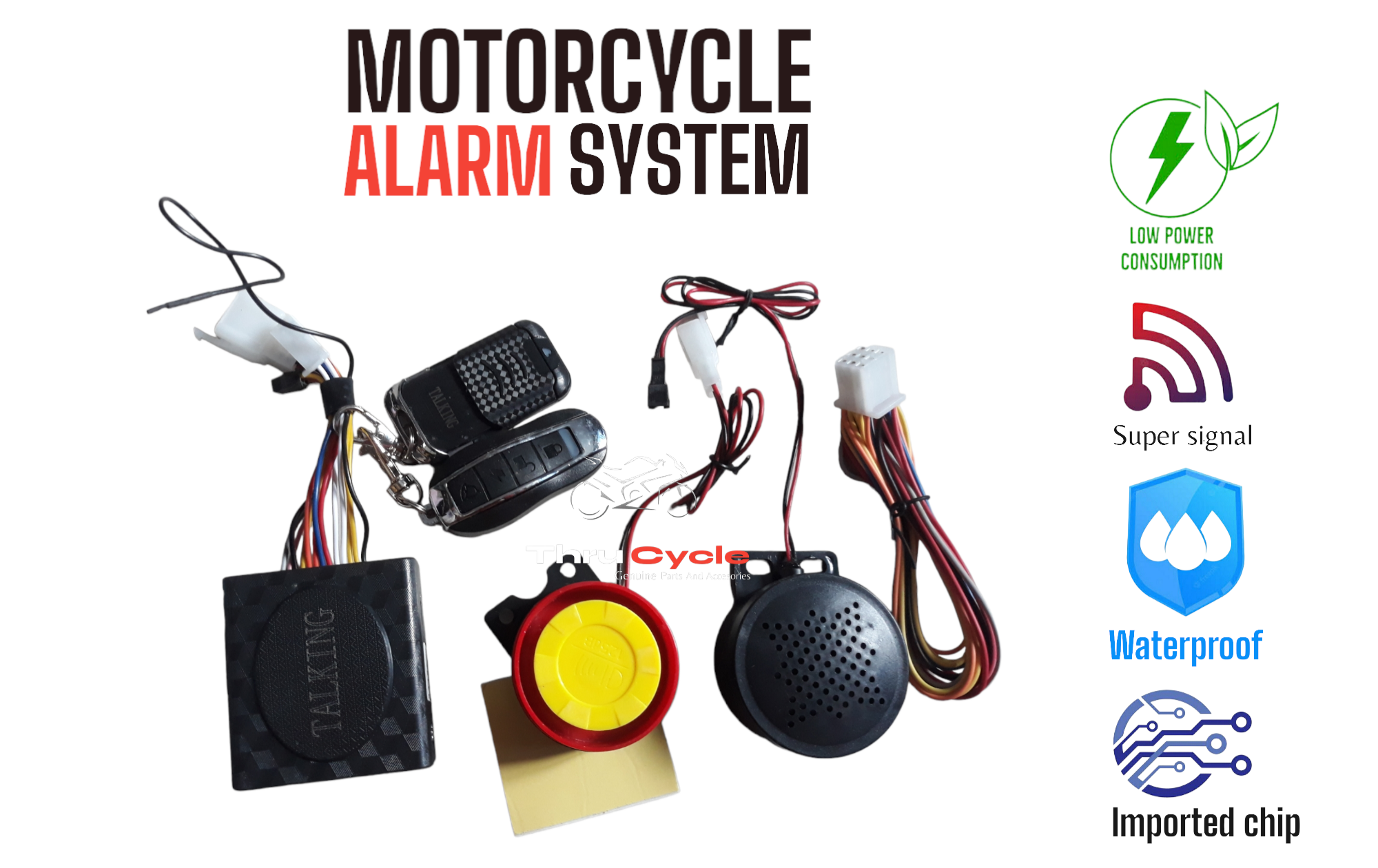 MOTORCYCLE ALARM SYSTEM Lazada PH
