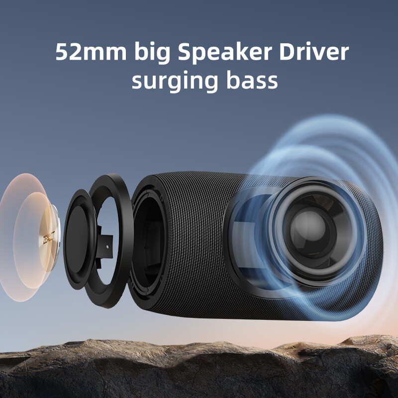 MIAOJIANHAN | Portable HIFI Subwoofer Bluetooth Speaker