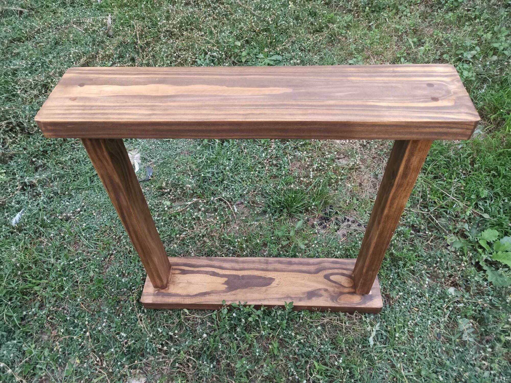 Narrow Side Table Slim End Table. 