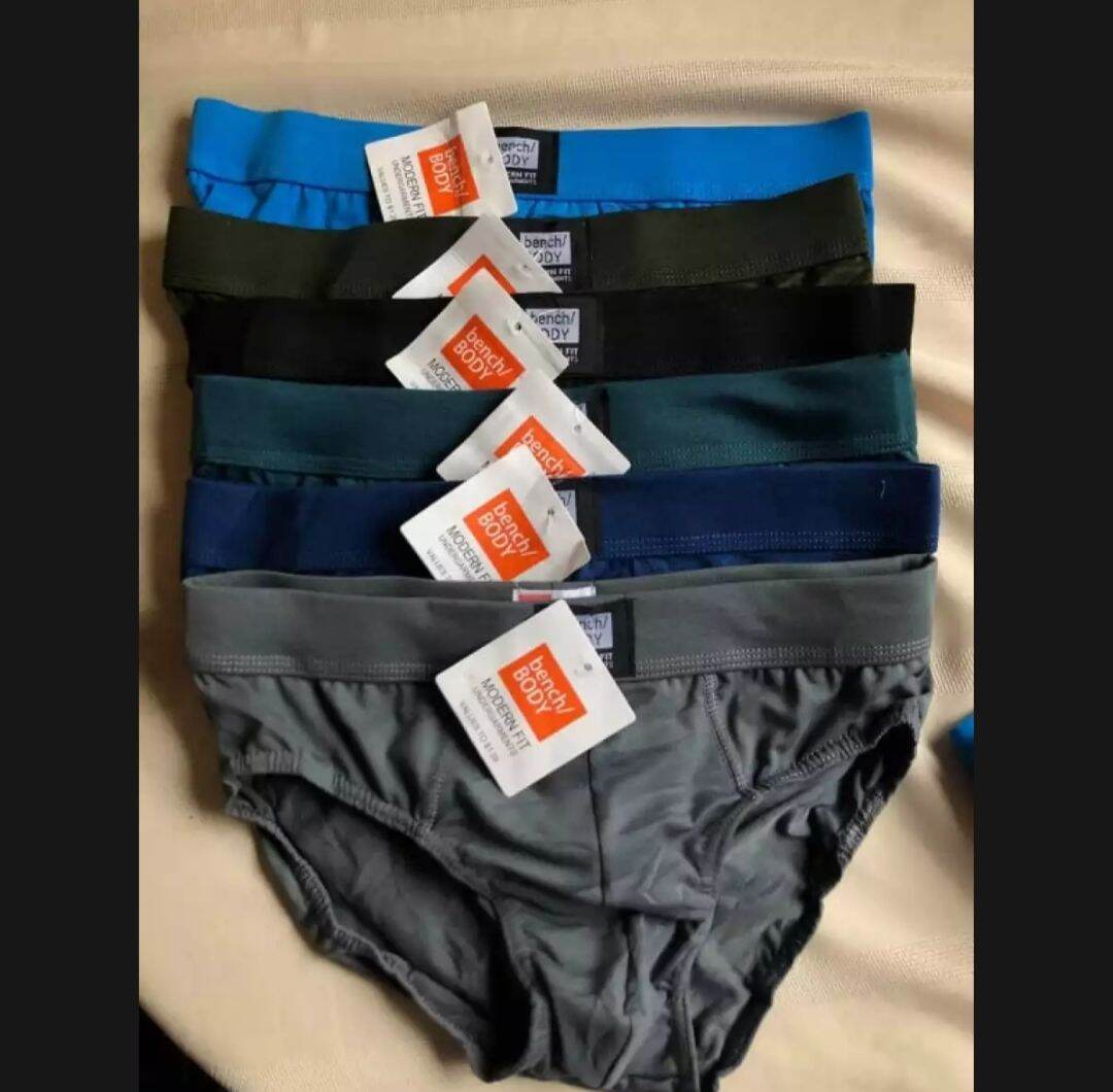 6PCS BENCH BRIEF ORIGINAL ASSORTED | Lazada PH