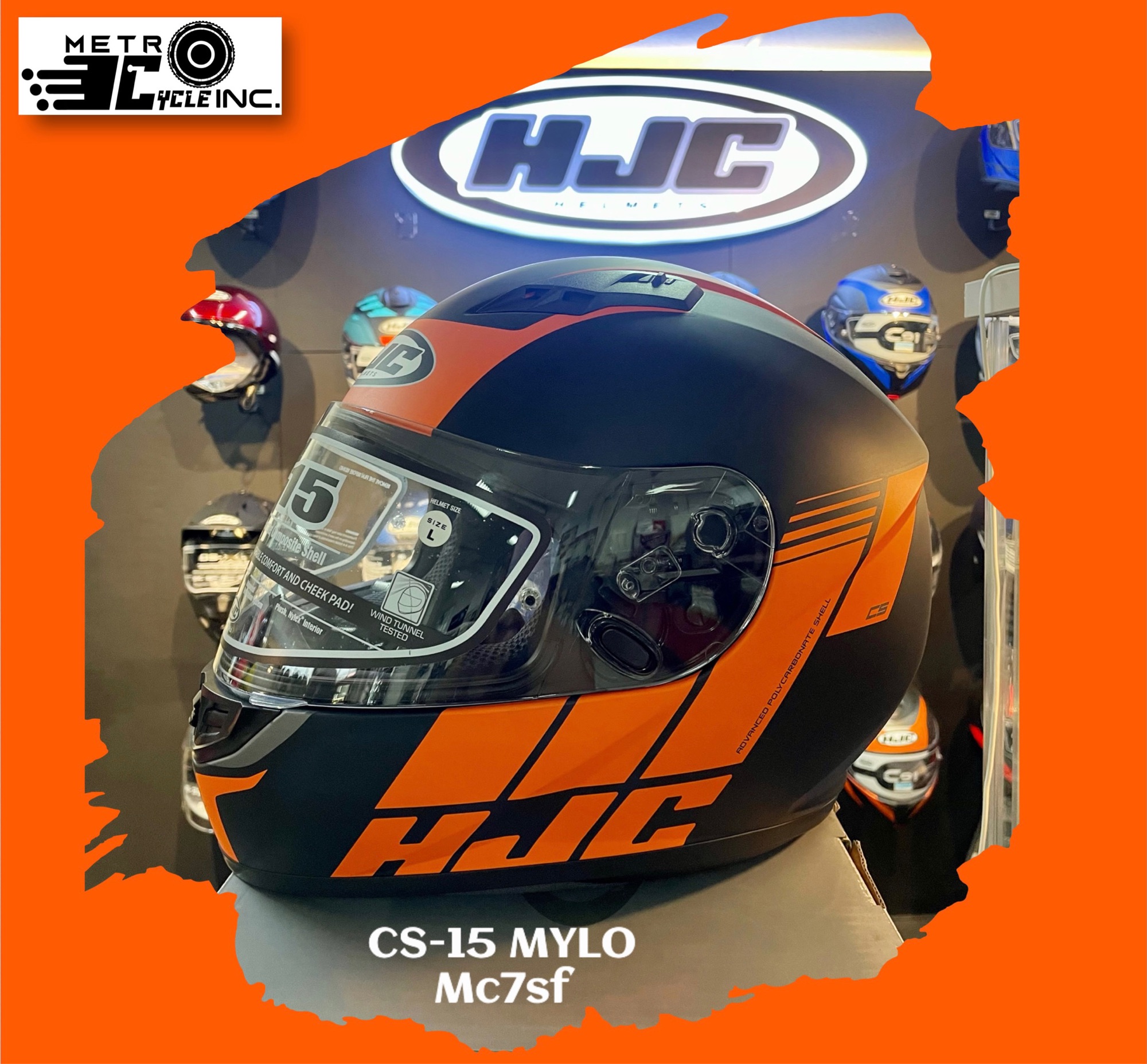 HJC CS-15 MYLO mc7