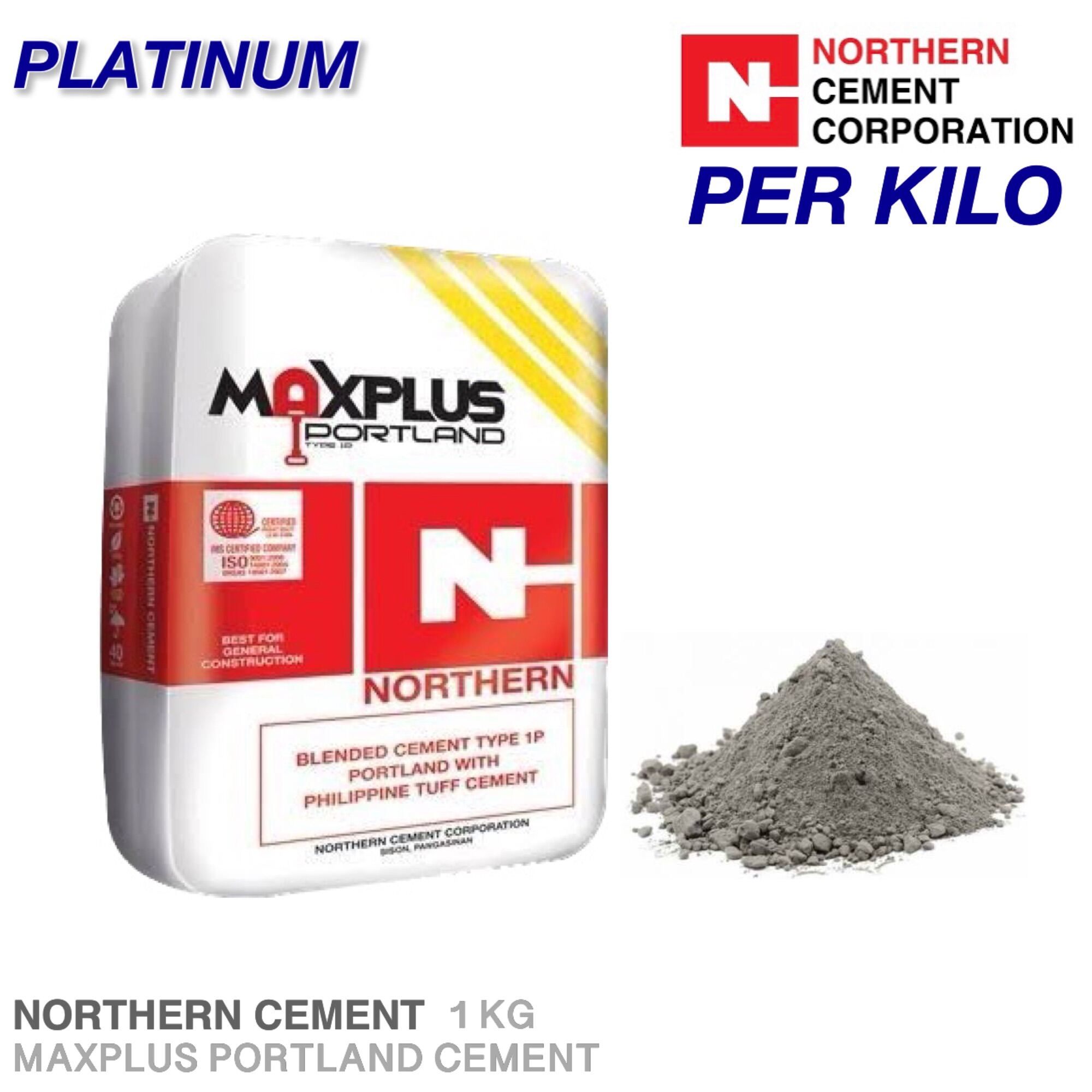 Per Kilo Northern Cement MAXPLUS Portland Sold Per 1 Kg Lazada PH   Sb652d9ed70d449eb8d30a2b8a22ed20cK 