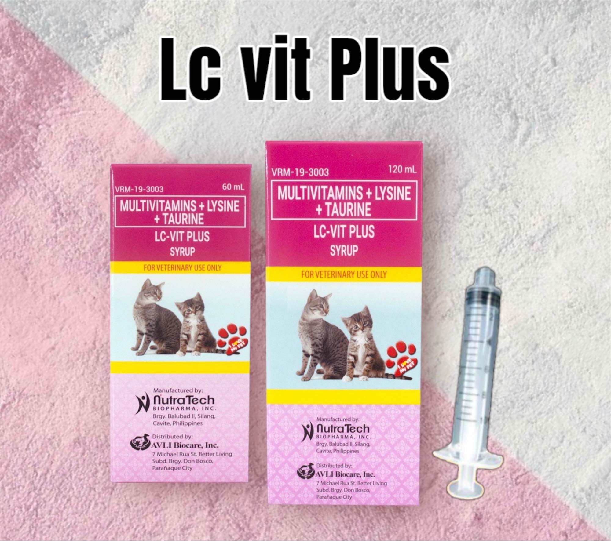 Lc Vit Plus Multivitamins for Cat 120ml & 60ml Lazada PH