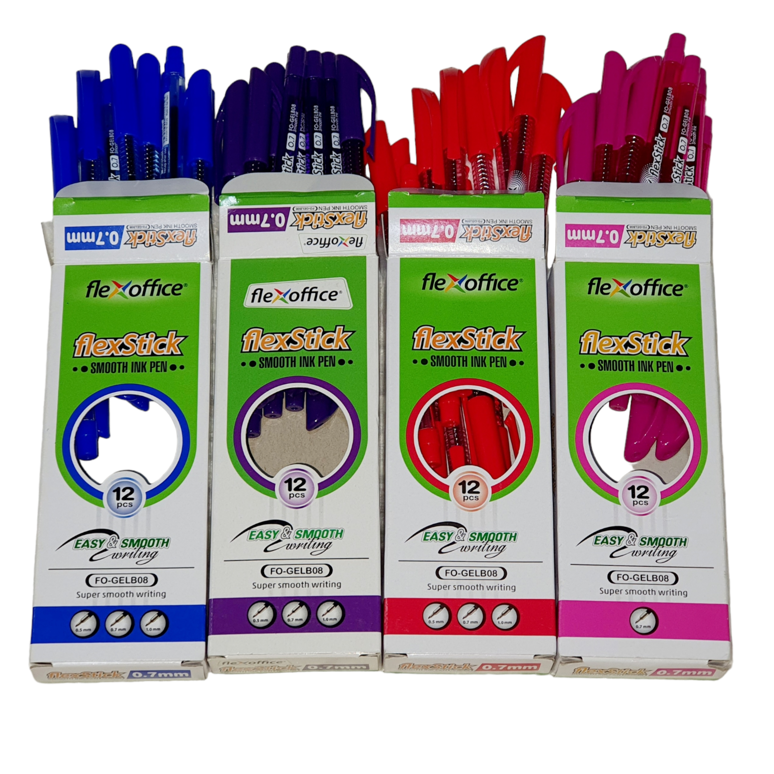 FlexOffice Flex Stick 0.7 Smooth Ink Pen Ballpen. 