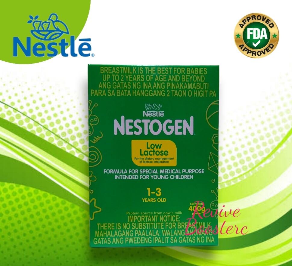 NESTOGEN LOW LACTOSE 400G. 