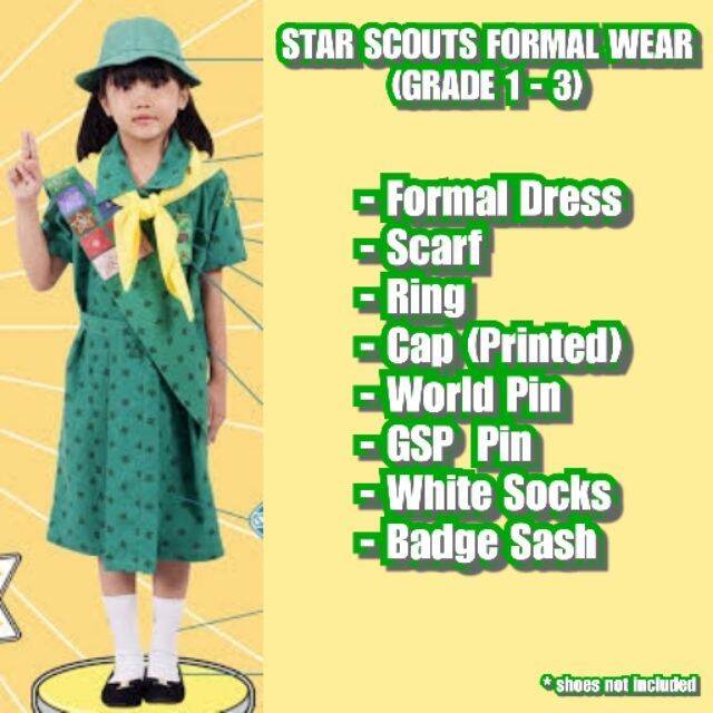 GSP FORMAL DRESS SET/ GIRL SCOUTS UNIFORM Lazada PH