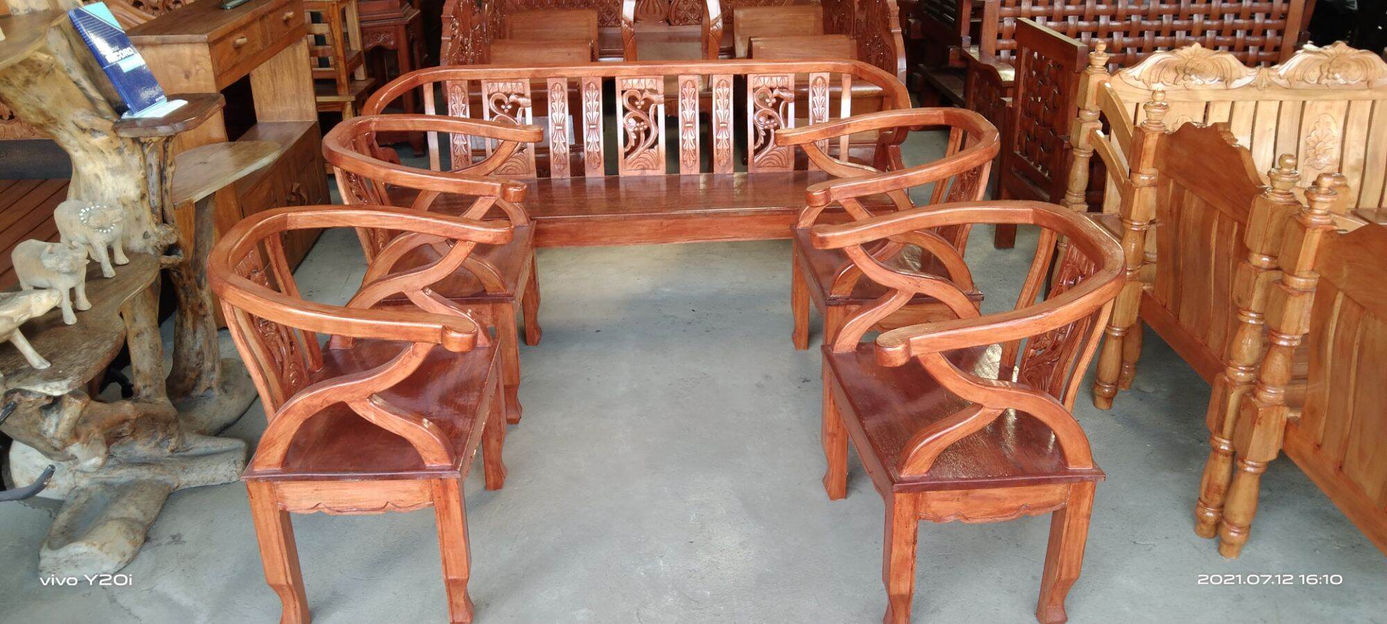 Sala Set Wood Furniture Designs Shop Sala Set Wood Furniture Designs With Great Discounts And Prices Online Lazada Philippines