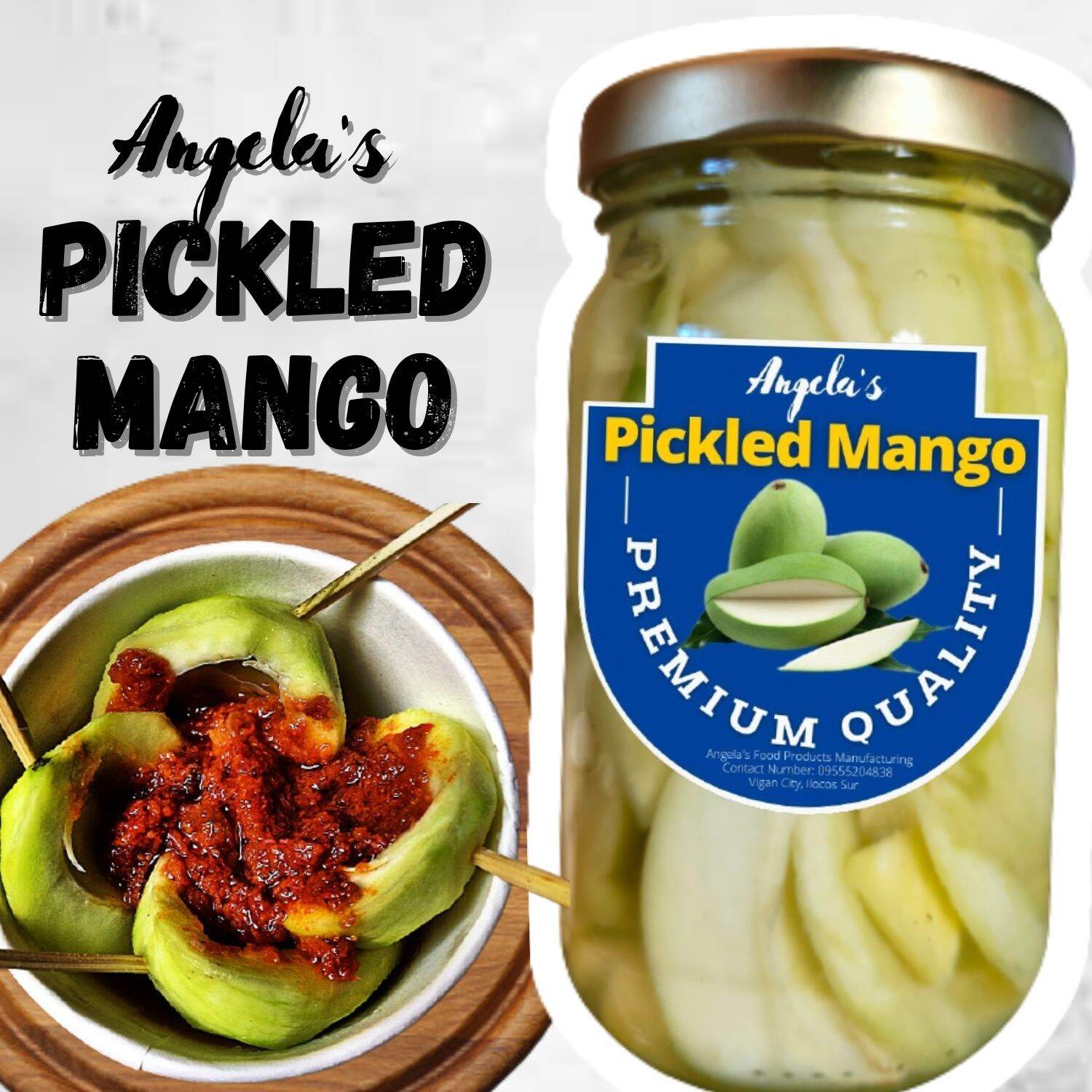 Mango Pickled Pickle Mango Spicy Pickled Mango Ilocos Mango Burong