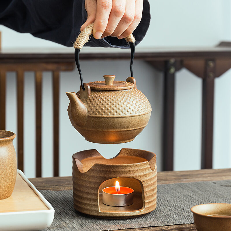 Warm Tea Stove Tea Brewing Pot Health Preservation Candle Holder Heat Preservation Teapot Warmer Tixiang Ceramic Teaware Accessories Tea Ceremony Teapot