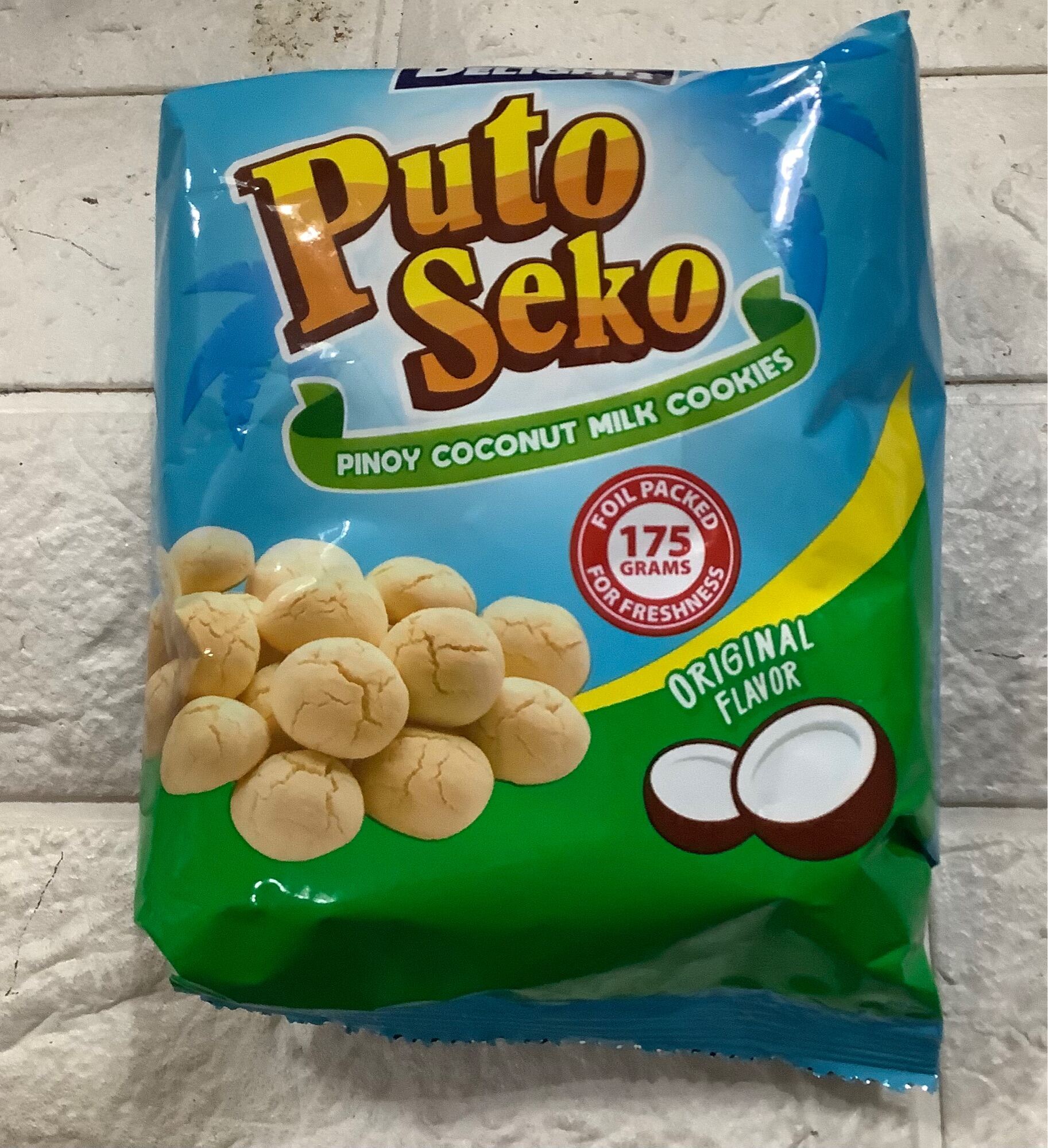 Super Delights Puto Seko 170g. Original flavor /Pinoy coconut milk