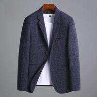 ROMON | Lormen Mens Casual Tailored Jacket Fashionable Business Style Long Sleeve Autumn Spring Season New Model Youth Standard Fit