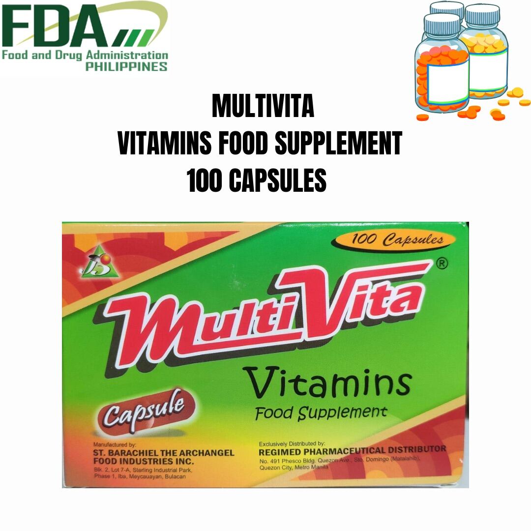 MULTIVITA 100 CAPSULES VITAMINS Lazada PH