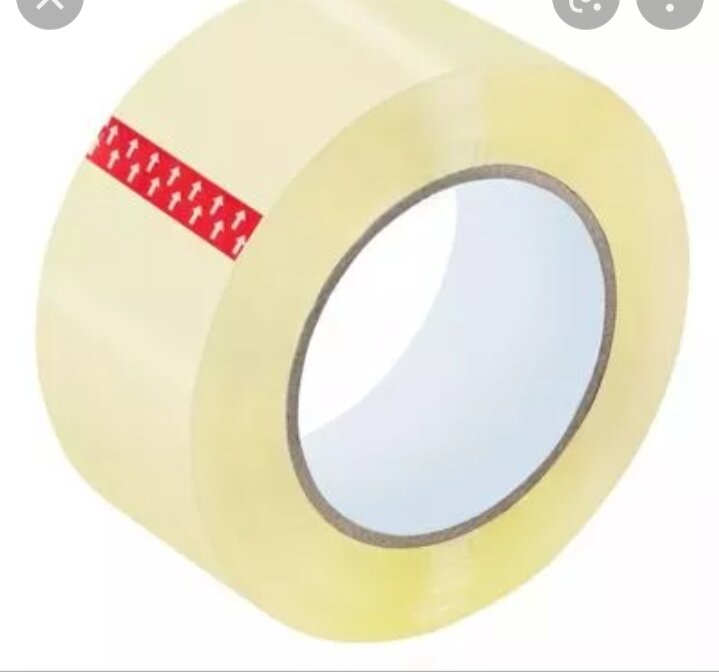 1 roll packaging tape , clear tape 2x100m Lazada PH