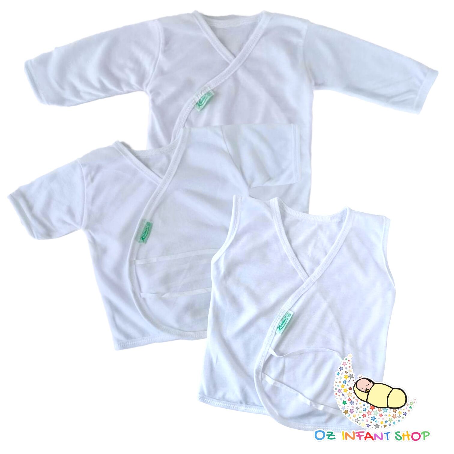 Newborn Infant Tieside/Barubaruan Baby Clothes by 