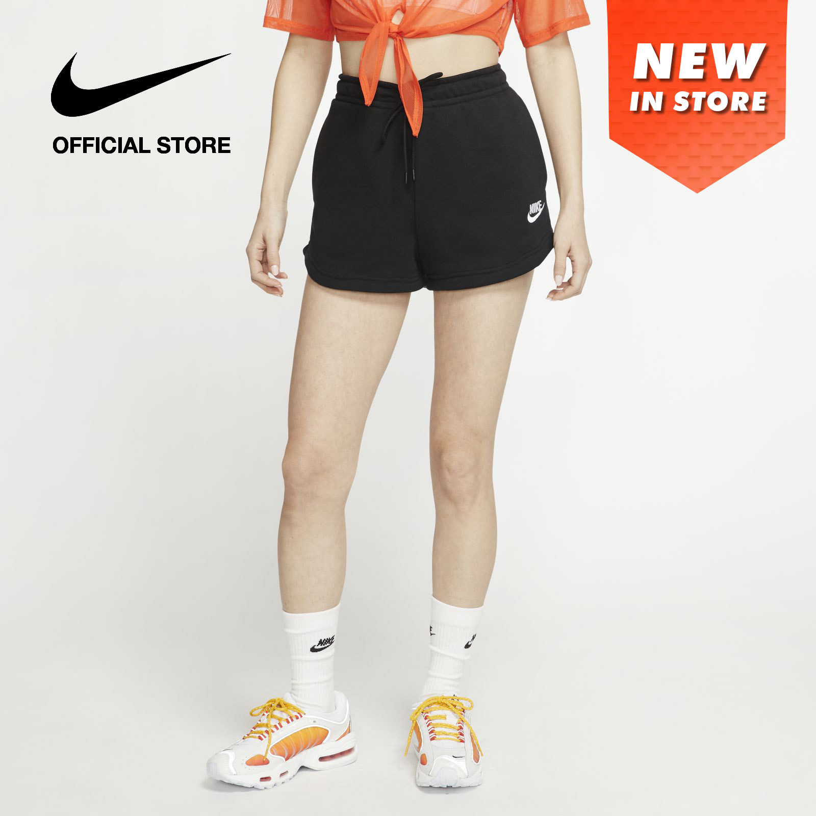 Nike, Sportswear Essential French Terry Shorts Womens