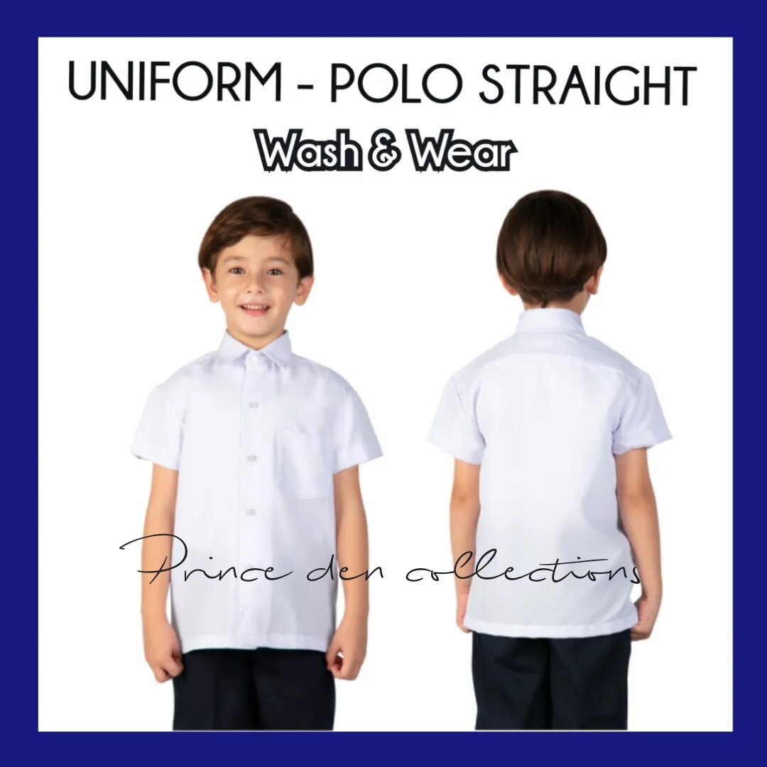 HIGH QUALITY//SCHOOL UNIFORM//POLO STRAIGHT