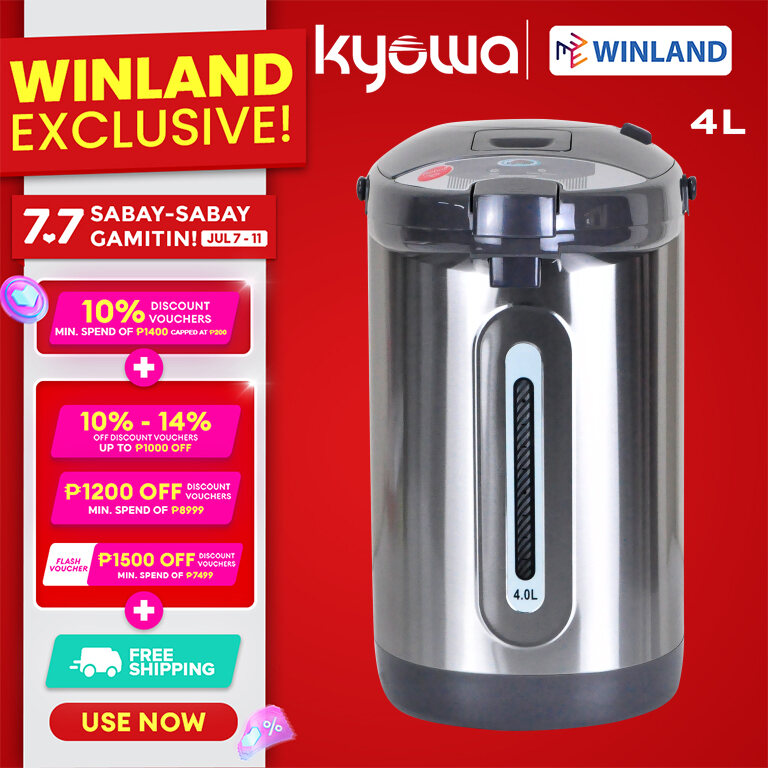 Kyowa Winland Stainless Steel Electric Airpot Water Dispenser KW-1814