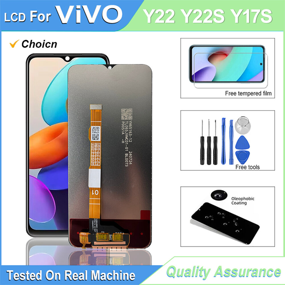 Ricambio Schermo Vivo Y17s LCD Display LCD Touch Screen Per Vivo Y17s V2310 - Ricambio Originale UA PARTS Display Ricambio Vivo Y17s