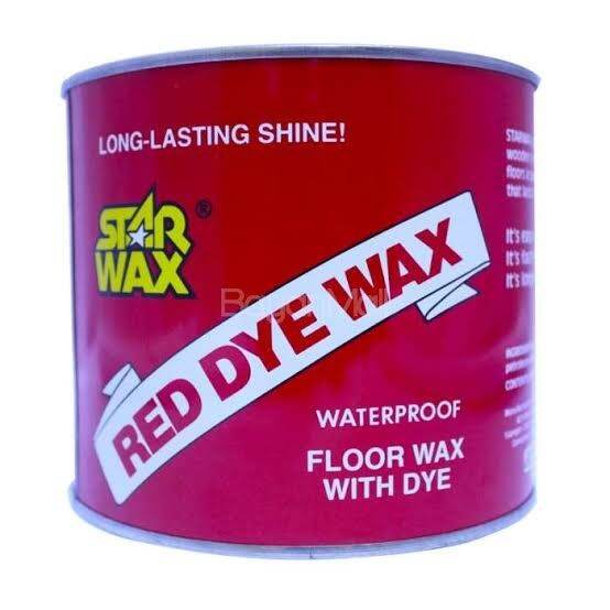 Star Wax Red Dye Floor Wax 450g Starwax / 450 grams Lazada PH