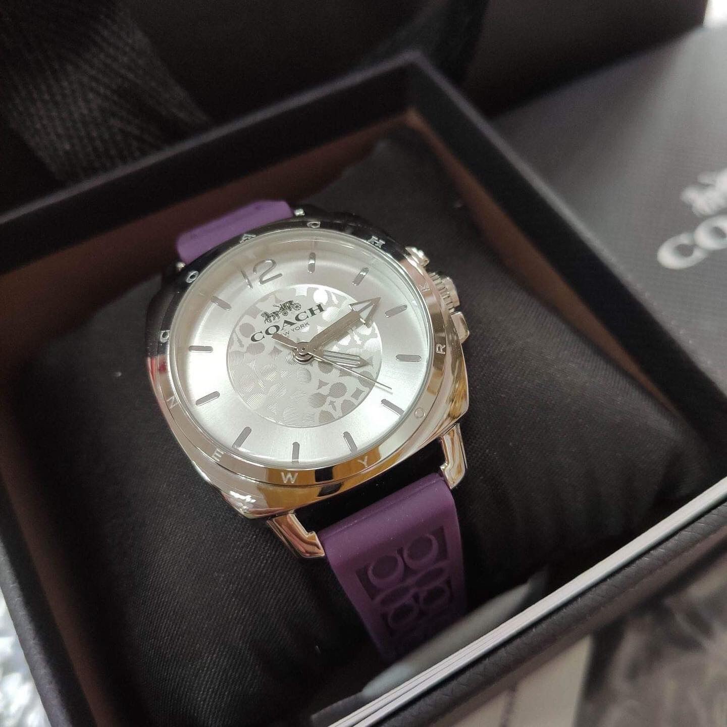 PURPLE COACH WATCH Lazada PH