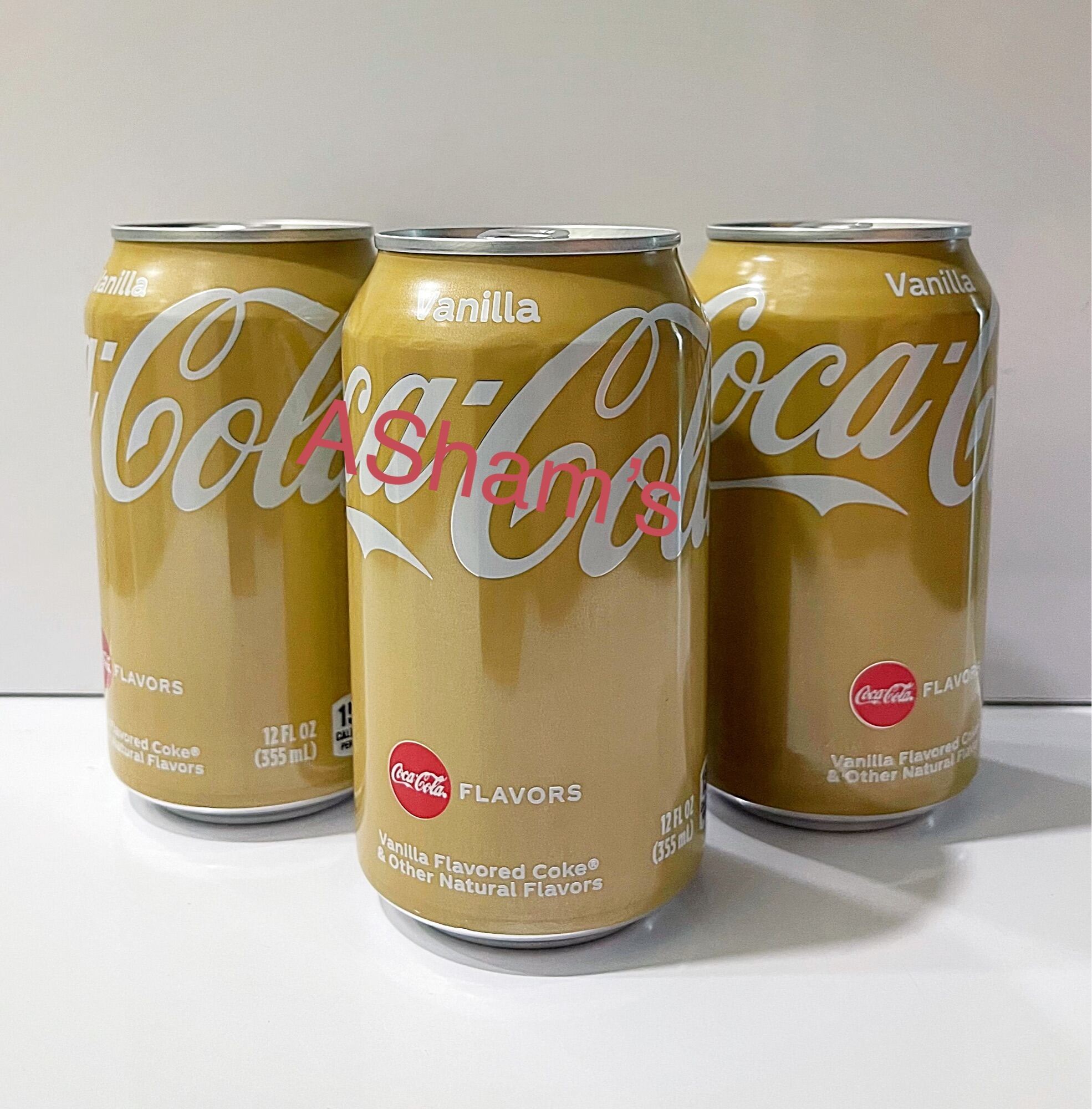 Coca Cola Coke Vanilla in Can 355ml (Stocks come with a regular can design) Lazada PH