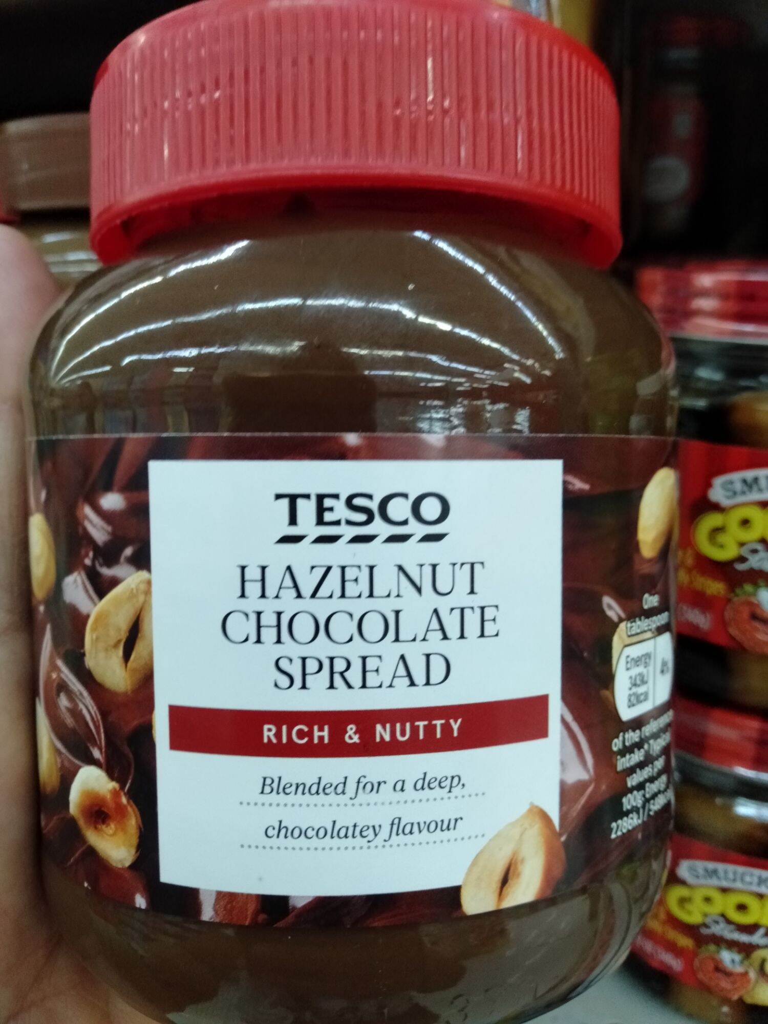 Tesco Hazelnut Chocolate Spread 400g. Lazada PH