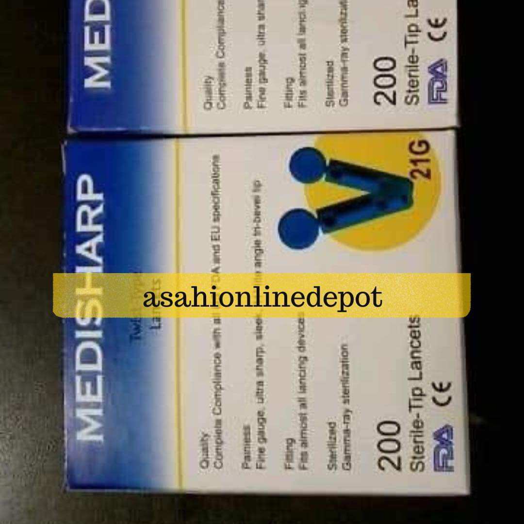 Medisharp Twist Lancet Gauge 21 Lazada PH