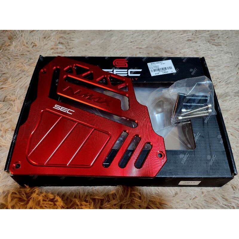 ORIGINAL SEC NMAX V1 RADIATOR FULL COVERED ALLOY w/ SEC & NMAX LOGO 50 ...