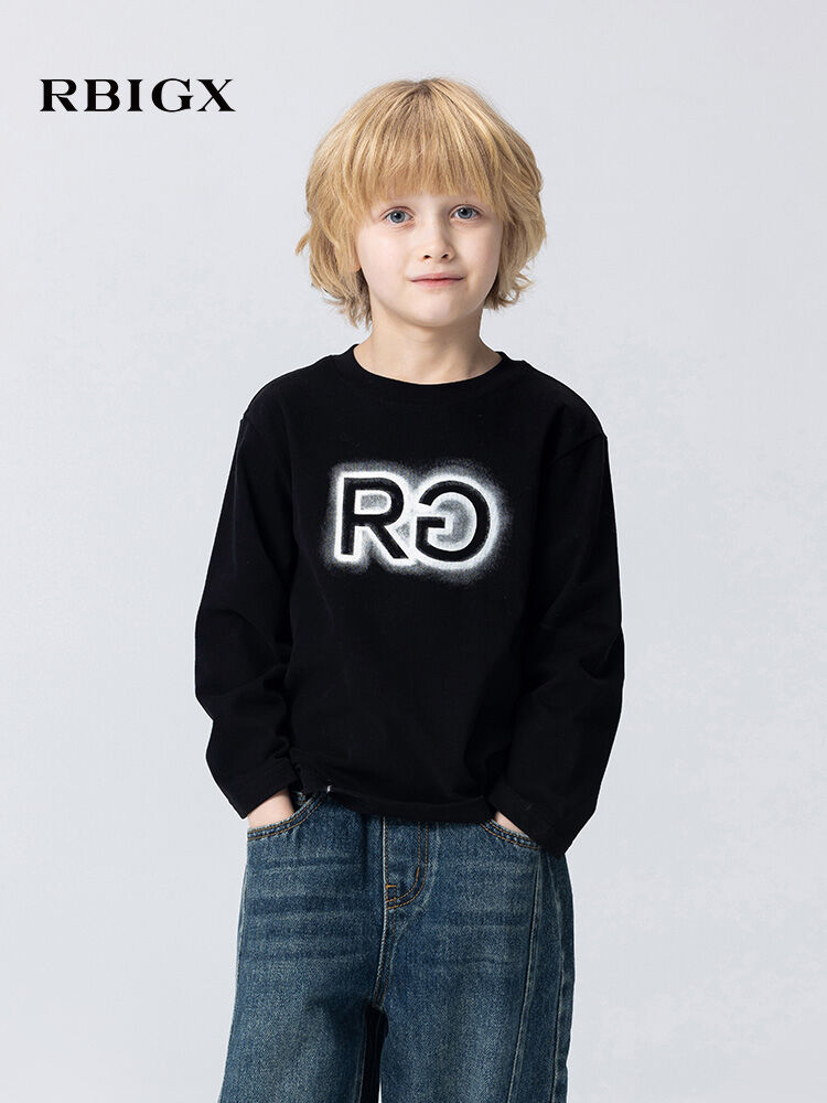 RBIGX | Fashionable Colorful Print Long Sleeve T-shirt for Children - Brand RBIGX Presyo 2,243 Piso*Libreng Shipping