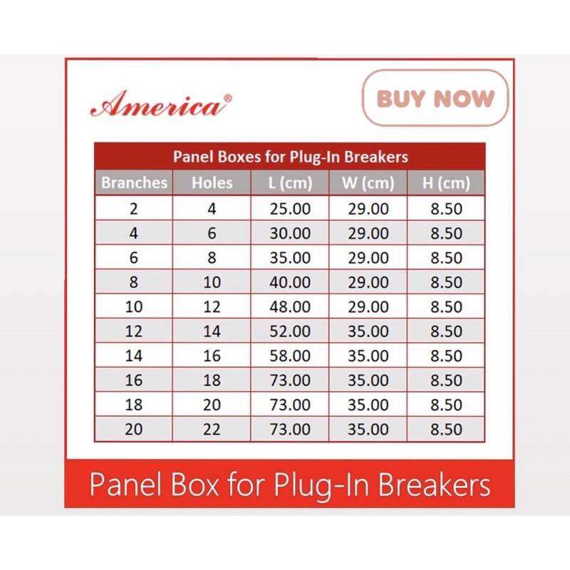 Plug In Panelboard America Panelbox Panelboard Plug -in Plug in panel box panel board ...