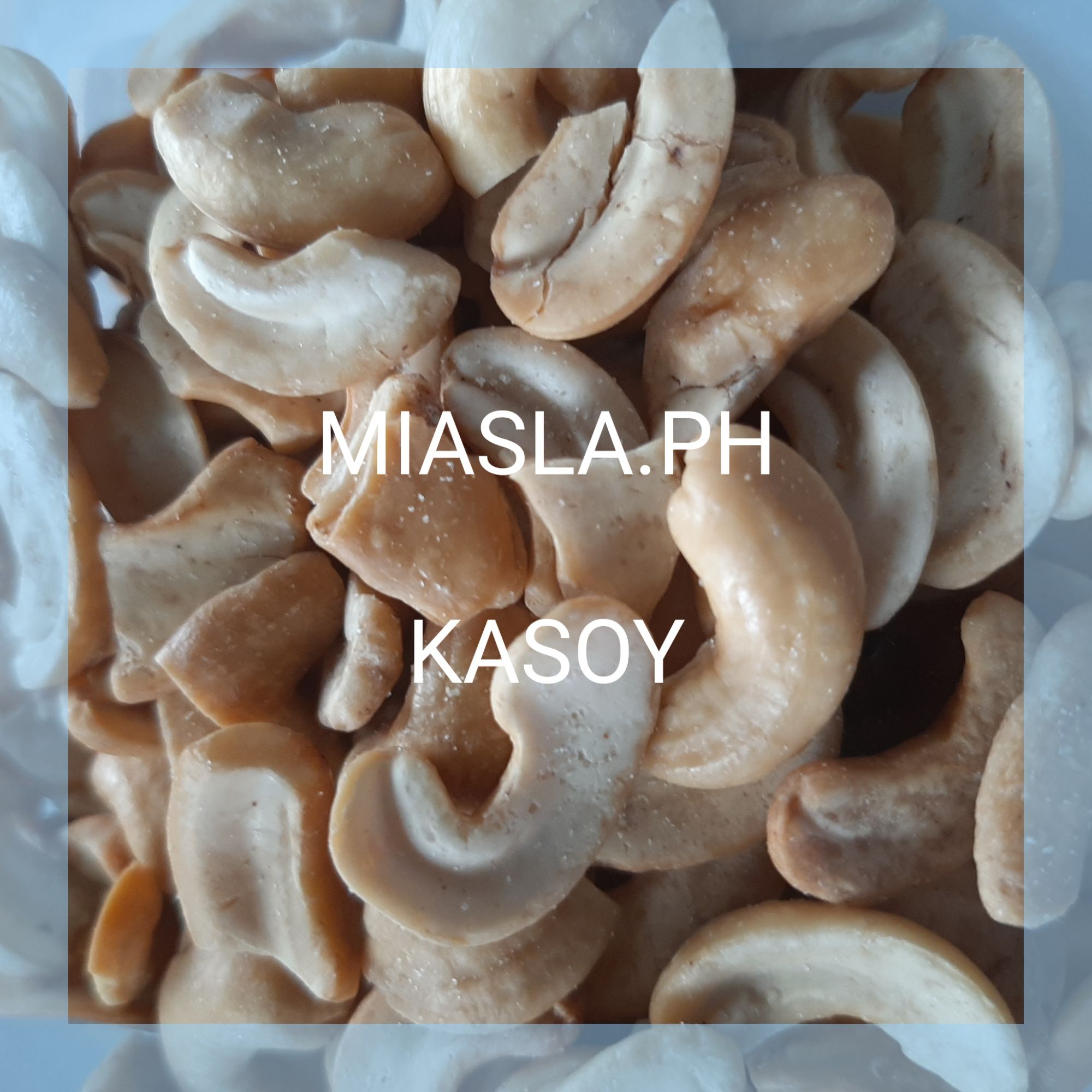 Kutkutin Salted Cashews, 100g Resealable Pouch