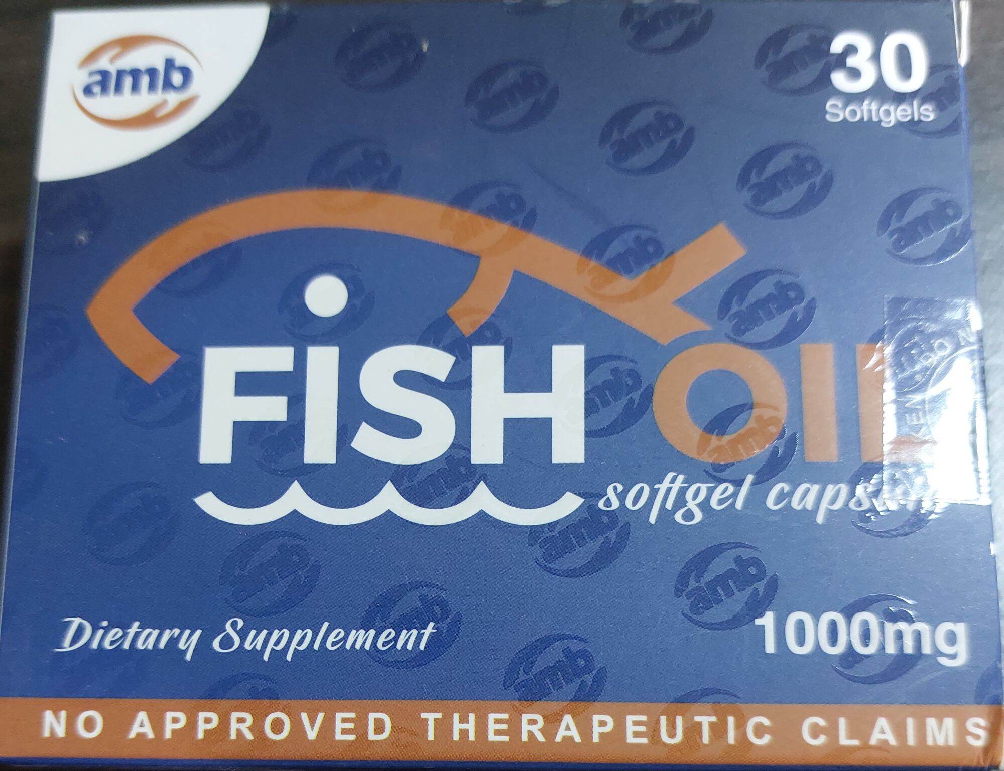 FISH OIL 1000mg 30 softgel capsule Lazada PH