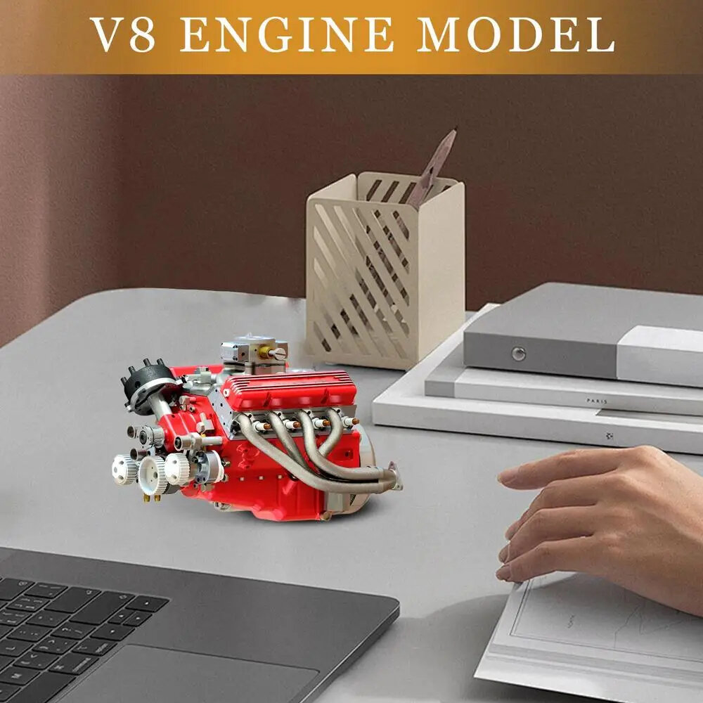 Home Decor V8 Engine Model Gasoline Gasoline Small-Block Engine Model ...