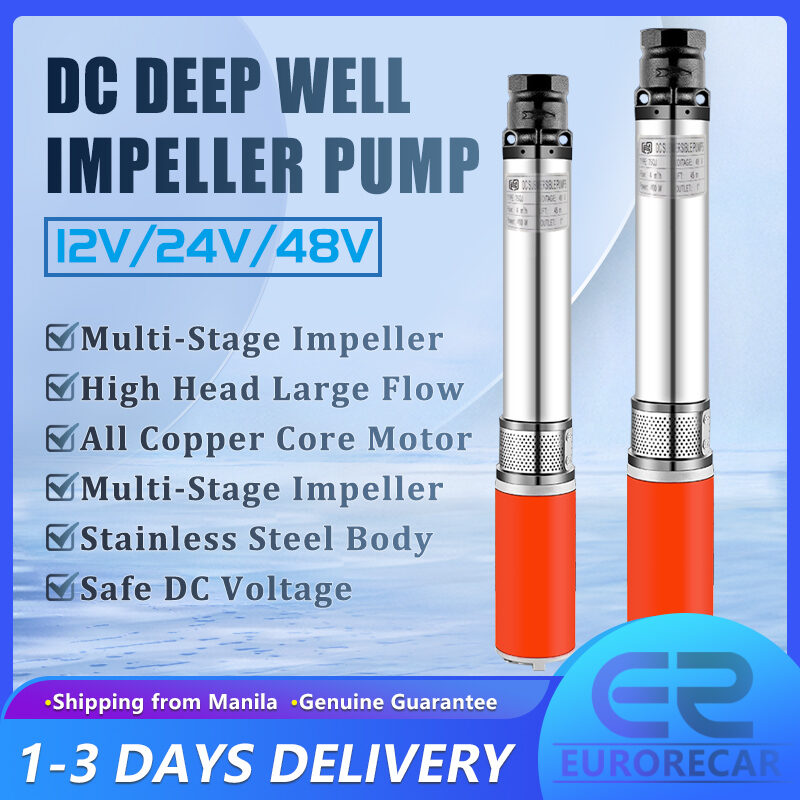 Submersible Solar Water Pump for Electric Vehicle Battery Irrigation