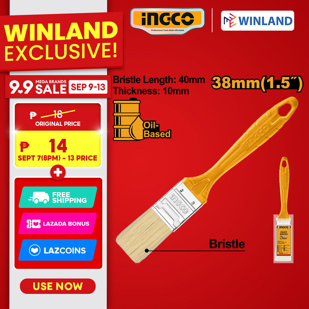 INGCO by Winland High Quality Paint Brush