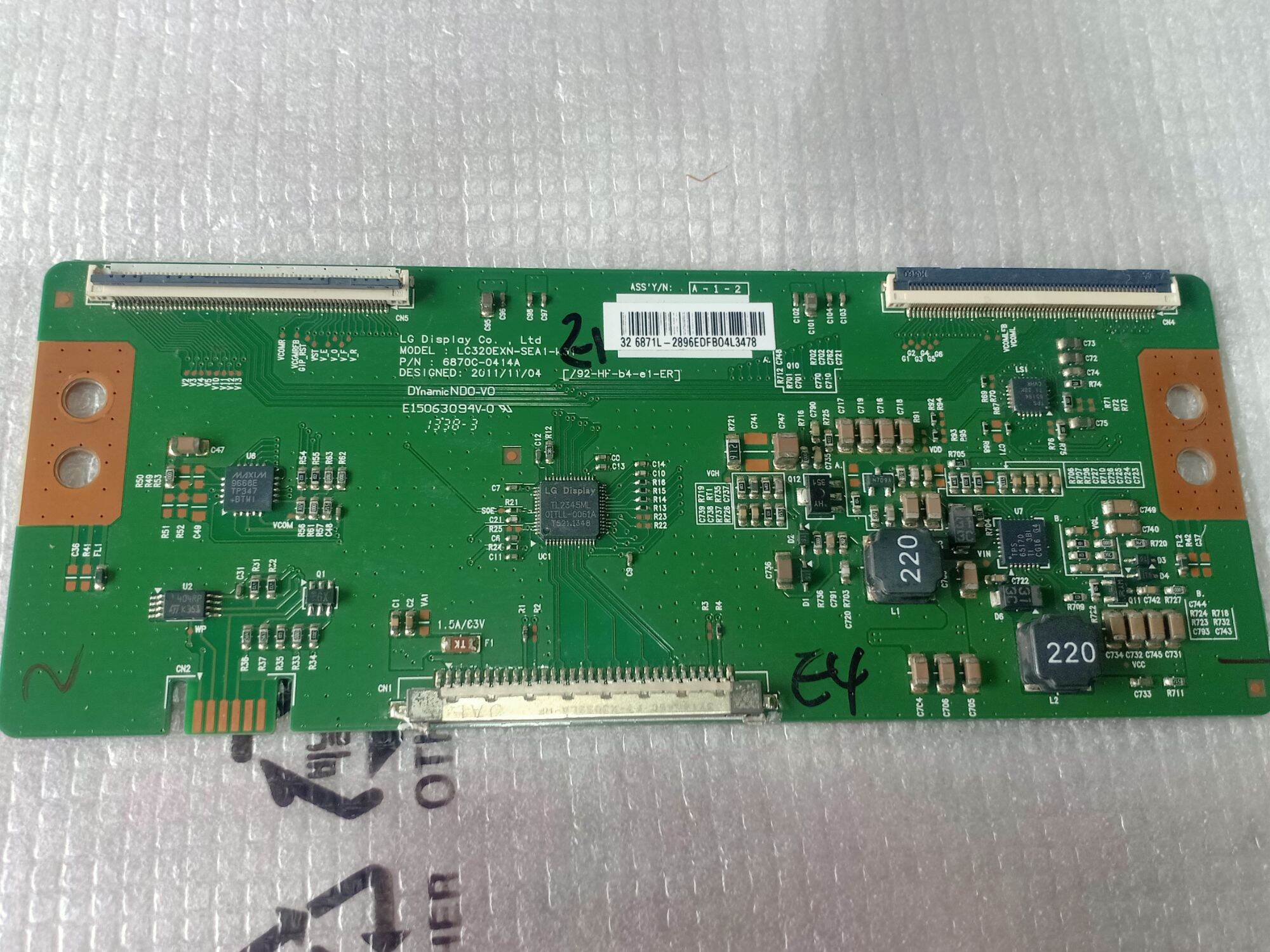 Livraison Gratuite! Carte Mère LCD T-CON 32/37/42/47/55 Pouces 6870C-0401C 6870C-0401B Pour Lg 37ls5600-zc 42LA620T