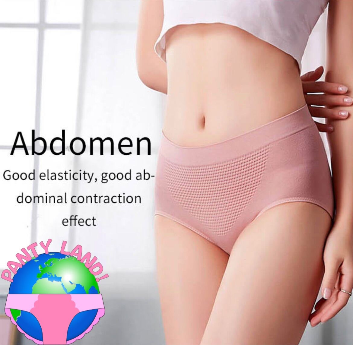 Soft stretch seamless tummy control panty underwear body shaper thick  cotton quality korean lingerie