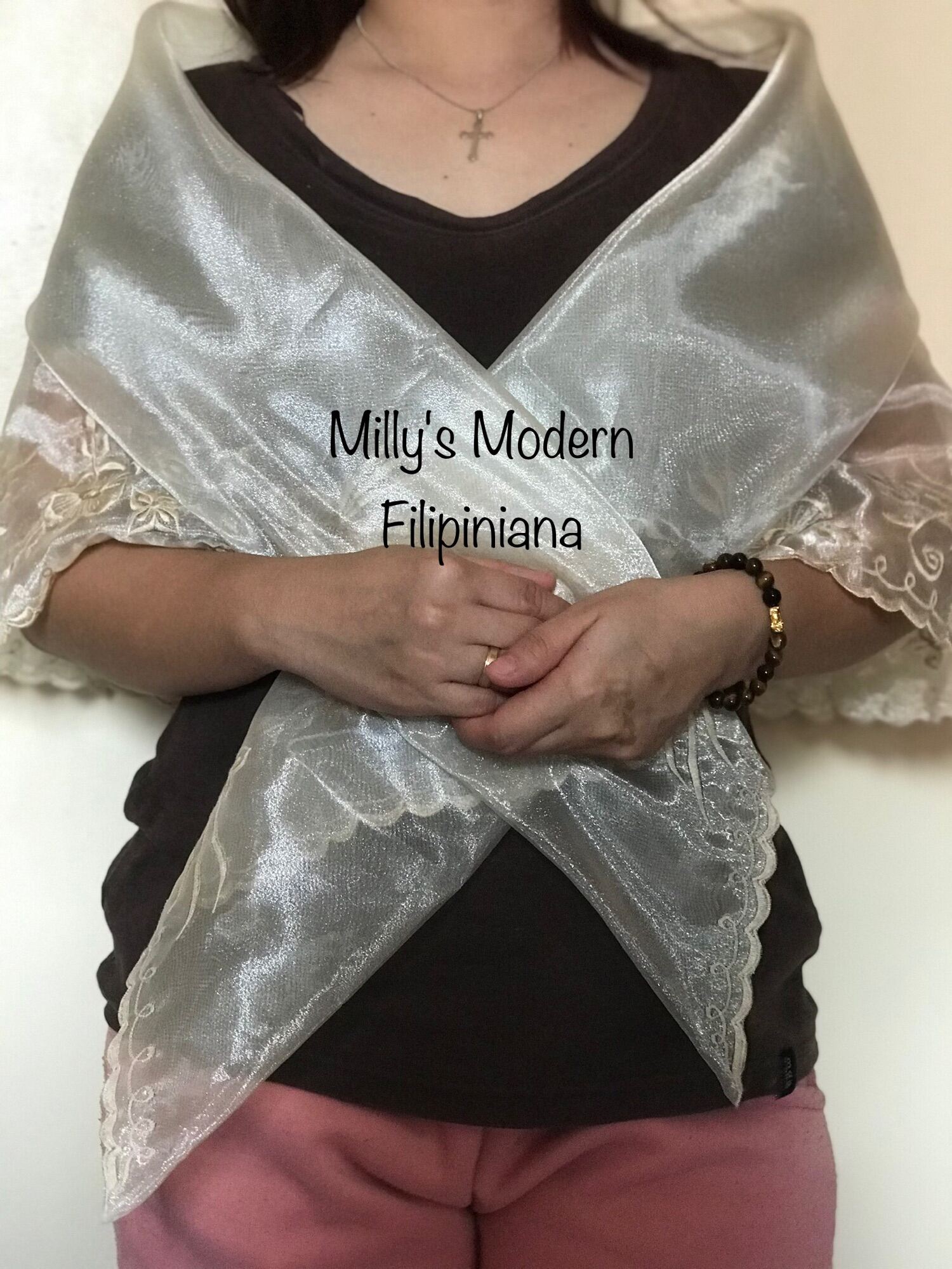 Modern Filipiniana Lady Shawl Alampay Lazada PH