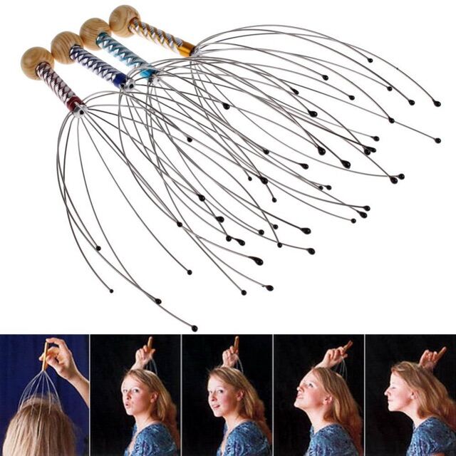 Bokoma Hand Held Scalp Head Massager