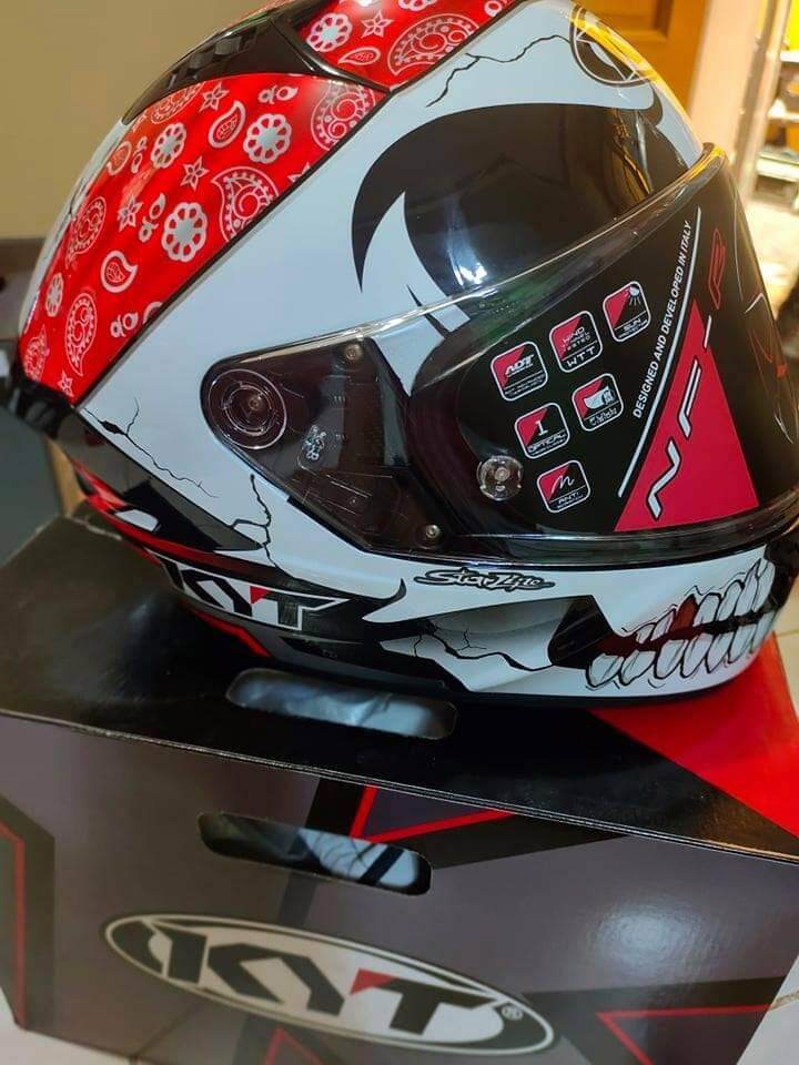 KYT helmet NFR/vendetta/TTC/venom | Lazada PH