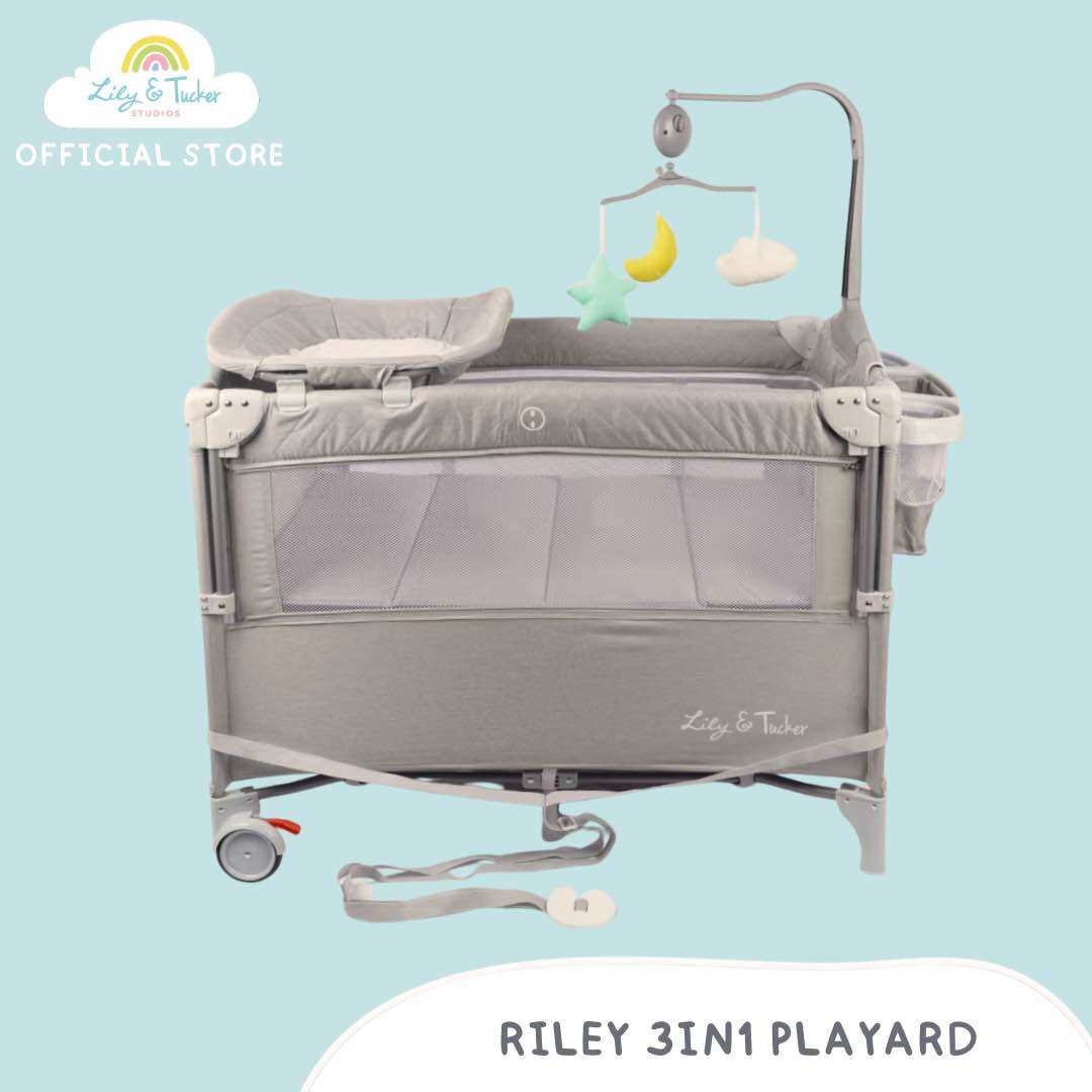 Lily and Tucker Riley 3-in-1 Pack and Play Baby Playard Playpen