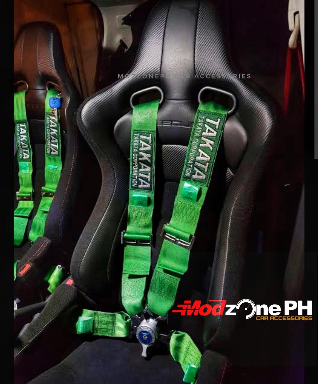 TAKATA FOUR POINT RACING SEAT BELT HARNESS HIGH QUALITY JAPAN