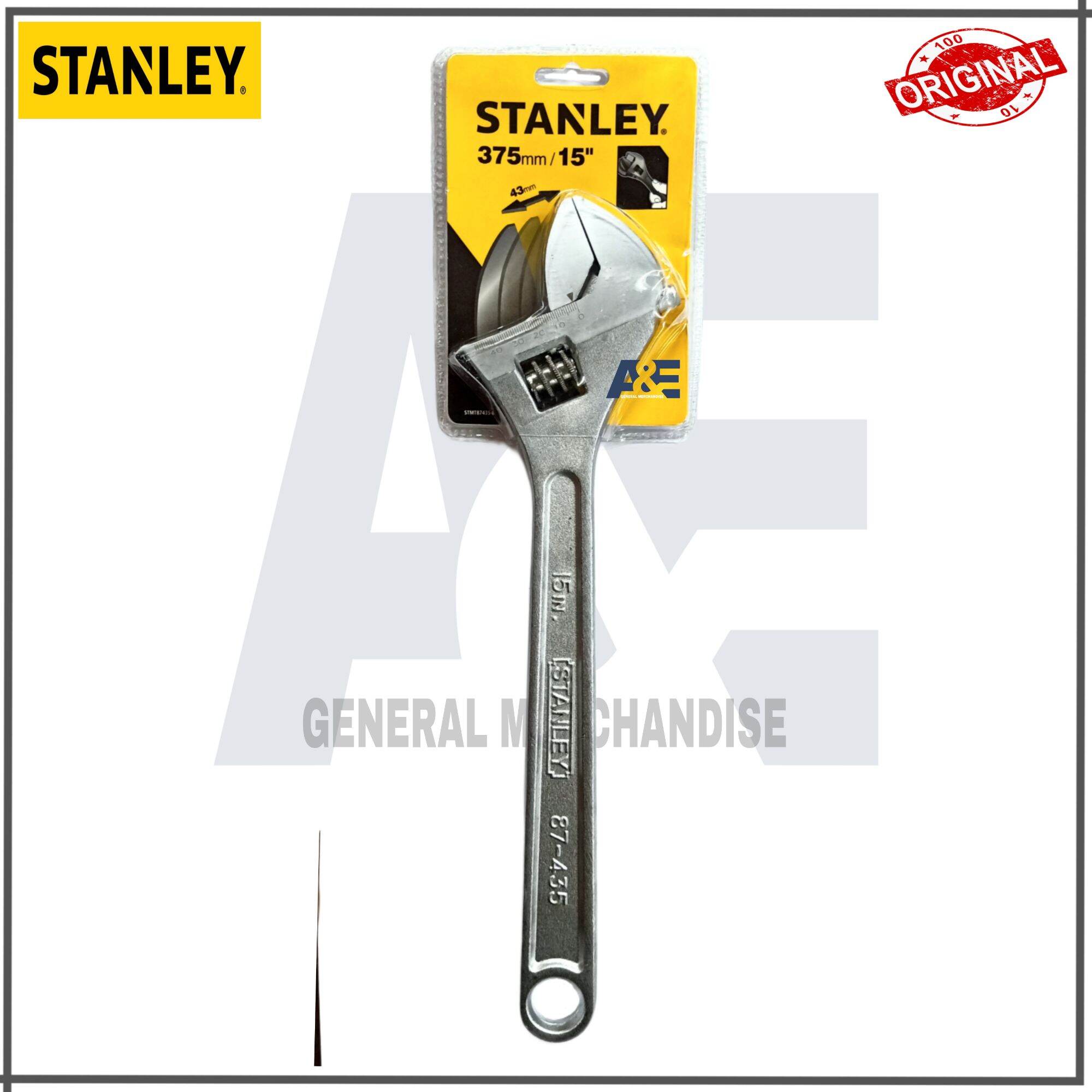 Stanley Heavy Duty Adjustable Wrenches 87 434 Lazada Ph